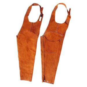 Durable Welding Leather Leg Sleeves